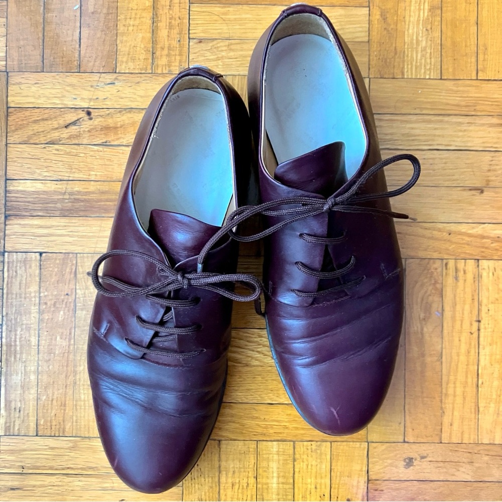 Maison Martin Margiela leather oxford shoes size: 37